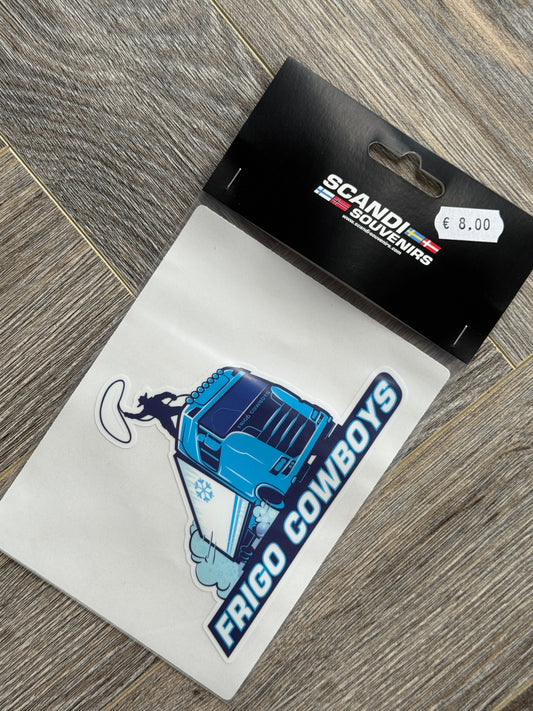 Fright Cowboys Sticker