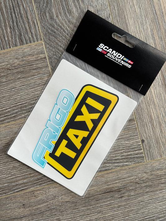 Frigo Taxi sticker